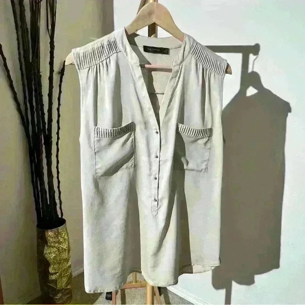 The Limited Beige Blouse